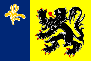 Bestand:Flag of the Flemish Community Commission.png