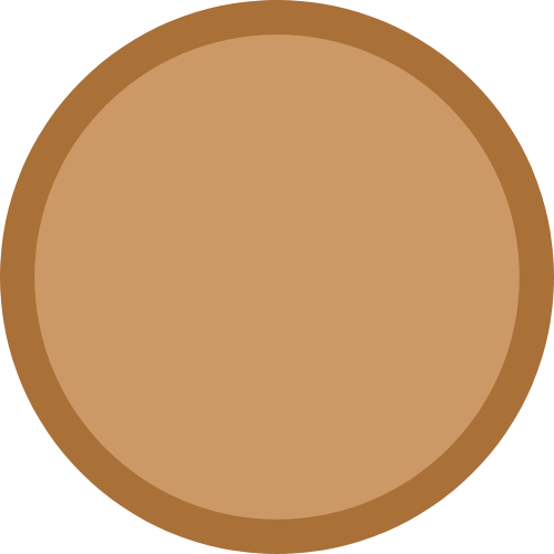 Bestand:Bronze medal icon blank.png