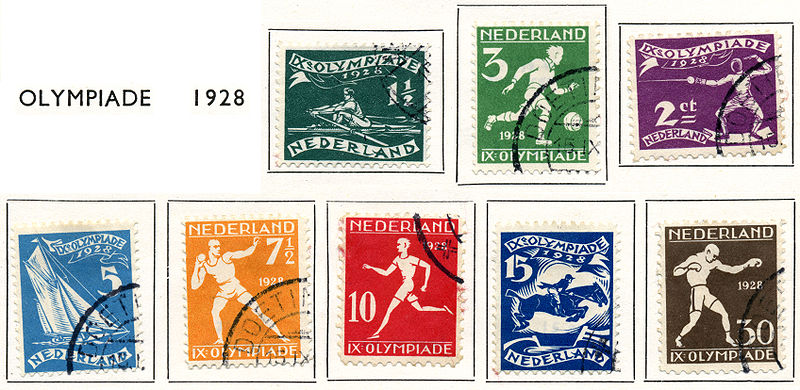 Bestand:Postzegel 1928 olympiade.jpg
