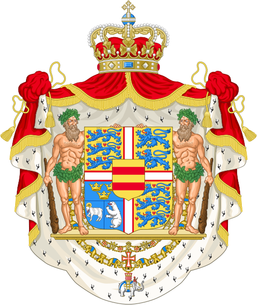 Bestand:Royal Coat of Arms of Denmark.png