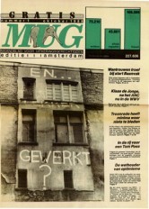 Eerste Amsterdamse Maandblad voor Uitkeringsgerechtigden (M.U.G.), oktober 1988