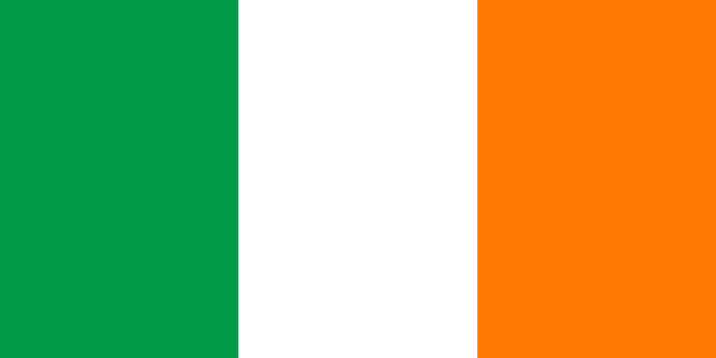 Bestand:Flag of Ireland.png