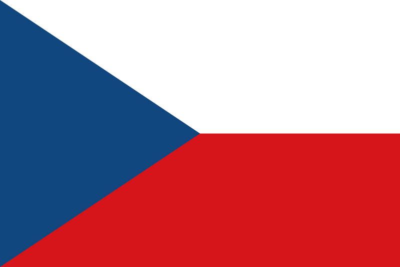 Bestand:Flag of the Czech Republic.png