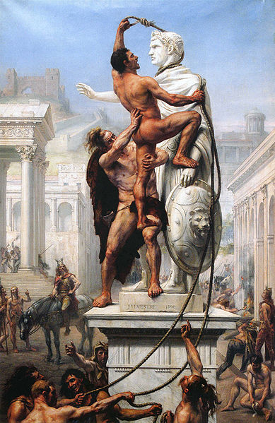 Bestand:389px-Visigoths sack Rome.jpg