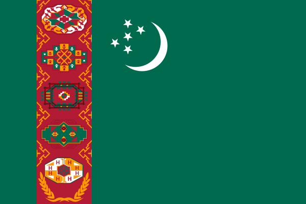 Bestand:Flag of Turkmenistan.png