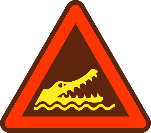 Bestand:513px-Crocodile warning sign 02 svg.png