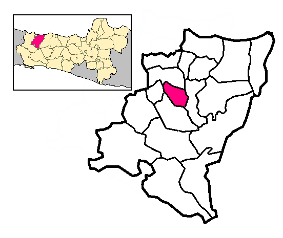 Bestand:Locator Kecamatan Slawi Kabupaten Tegal.png