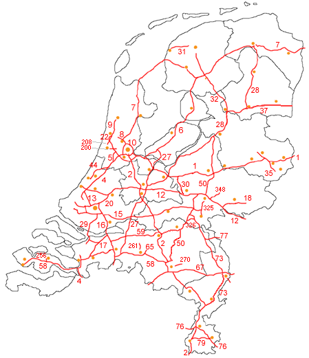 Snelwegen in Nederland