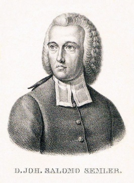 Johann Salomo Semler, Duits historisch-kritisch bijbelwetenschapper
