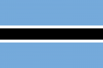 Miniatuur voor Bestand:Flag of Botswana.png