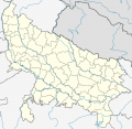 Miniatuur voor Bestand:India Uttar Pradesh location map.png
