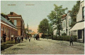 Links het oude "Rijks"-gebouw, Jan van Brabant links