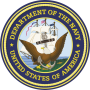 Miniatuur voor Bestand:United States Department of the Navy Seal.png