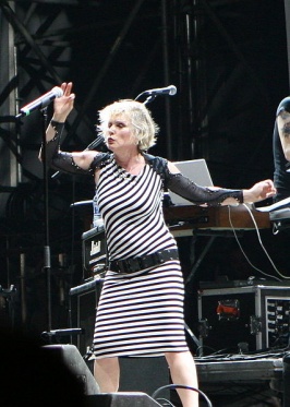 Blondie in Barcelona (2008).