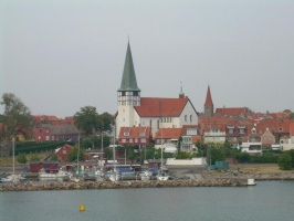 De haven van Rønne