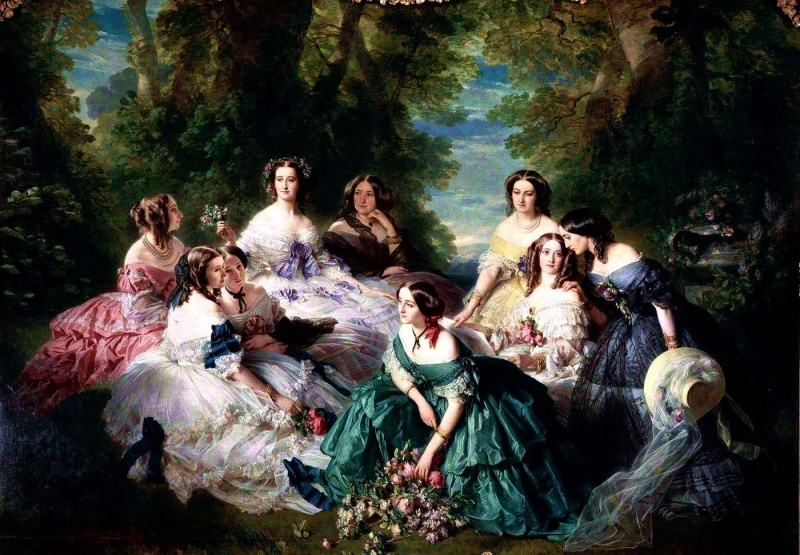 Bestand:Empress Eugenie and her Ladies.jpg