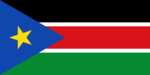 Vlag van Republic of South Sudan