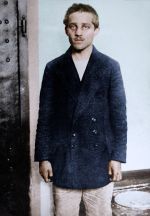 Miniatuur voor Bestand:Gavrilo Princip in his prison cell at the Terezín fortress, 1914 (27324412597).jpg