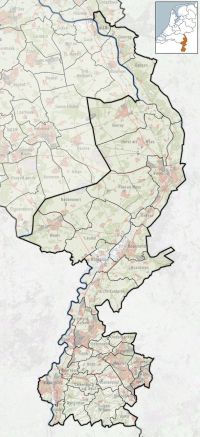 Miniatuur voor Bestand:2010-NL-P11-Limburg-positiekaart-gemnamen.jpg
