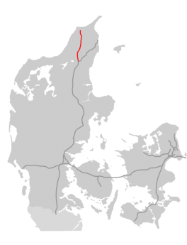 Hirtshalsmotorvejen (Denemarken)