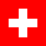 Vlag van Confédération Suisse / Schweizerische Eidgenossenschaft / Confederazione Svizzera / Confederaziun Svizra