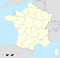 Miniatuur voor Bestand:France location map-Regions.png