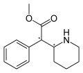 Miniatuur voor Bestand:Methylphenidate-2D-skeletal.png