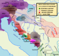 Miniatuur voor Bestand:Map of the Western Balkans around 814 AD.png