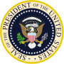 Miniatuur voor Bestand:Seal Of The President Of The United States Of America.png