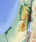 Miniatuur voor Bestand:Palestine location map Topographic.png