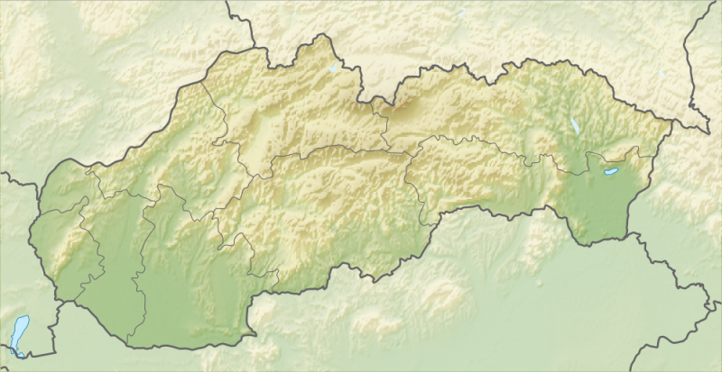 Bestand:Relief Map of Slovakia 2.png