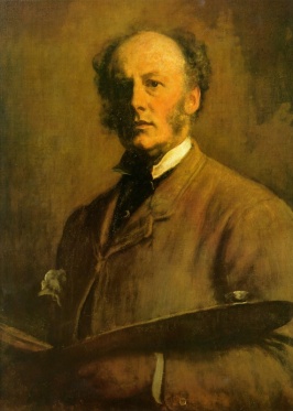 Zelfportret van John Everett Millais