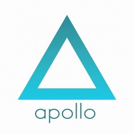 Dit is het logo van het jongerenprogramma Apollo op Urgent FM.