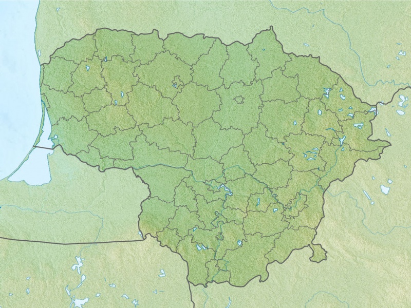 Bestand:Relief Map of Lithuania.jpg