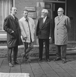 Fotografen Colson, Hans Dukkers, Frits Rotgans en Jan Schiet (1963)
