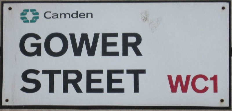 Bestand:Gower Street Sign.jpg