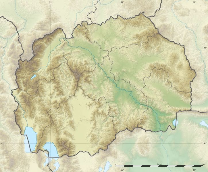 Bestand:North Macedonia relief location map.jpg