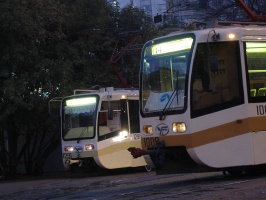 Een tram in Moskou, 2005