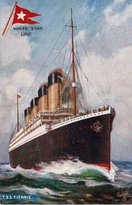 De RMS Titanic in 1912