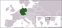 Locatie van Bundesrepublik Deutschland
