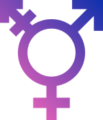 Het transgender-symbool