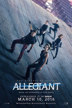 Promotie poster voor de 2016 film The Uiteenlopende Series: Allegiant.