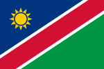 Vlag van Republic of Namibia