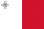 Vlag van Repubblika ta' Malta / Republic of Malta
