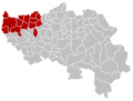 Miniatuur voor Bestand:Arrondissement Waremme Belgium Map.png