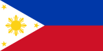 Vlag van Republika ng Pilipinas