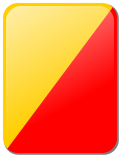 Miniatuur voor Bestand:Yellow Red Card.png