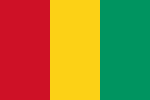 Vlag van Republique de Guinee